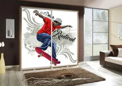 Szafa z grafiką 205 Skate 2