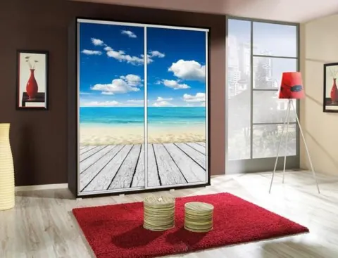 Szafa z grafiką 155 Plaża