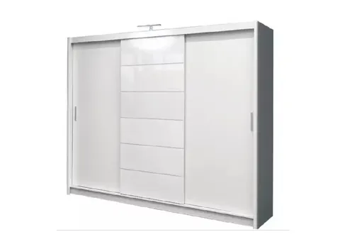 Szafa Malibu 250 cm z oświetleniem LED