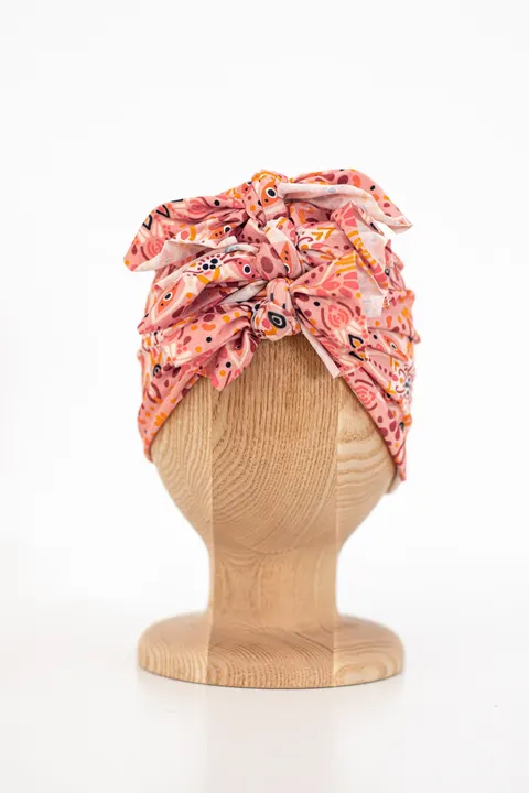 Turban No. 3 Arabic Paisley 18-36 m-cy Looks by Luks