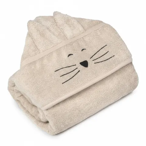 Ręcznik bambusowy duży Sand 70x140 Cat / My Memi