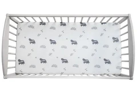 Prześcieradło do łóżeczka We care Wiewióry 140x70 / Sleepee