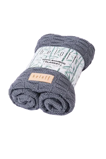 Kocyk bambusowy Strong Grey Beloff