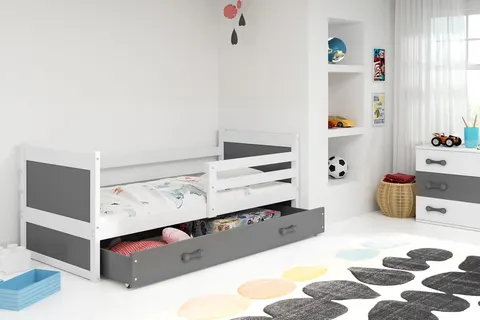 Łóżko dla dziecka Roland 90x200 z materacem