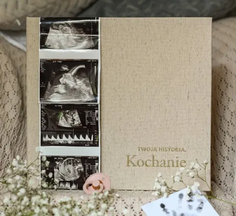 Pamiętnik dziecka "Twoja historia Kochanie" Len Memorable