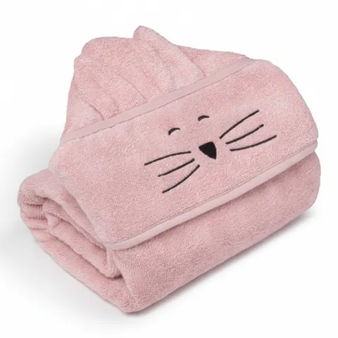 Ręcznik bambusowy duży Powder Pink 70x140 / My Memi