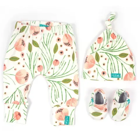 Zestaw ubranek dla noworodka 1-3m Peony TITOT