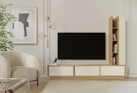 Meblościanka Velor RTV 230 dab wiosenny