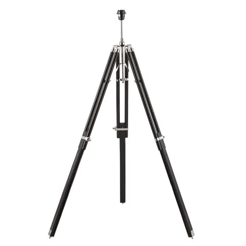 Endon Lampa podłogowa Tripod 1x60W E27 Drewno