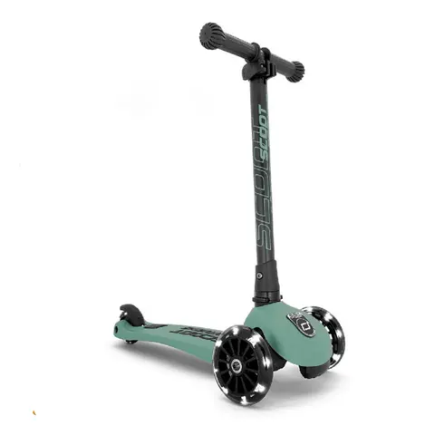 Hulajnoga składana Highwaykick 3 LED 3+ Forest Scoot & Ride