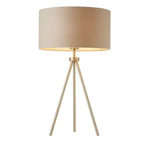 Endon Lampa stojąca Tri 1x40W E27 Nikiel
