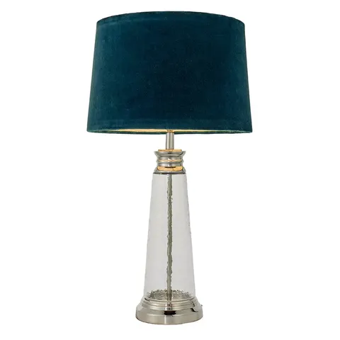 Endon Lampa stojąca Winslet 1x40W E27 Czyste Szkło
