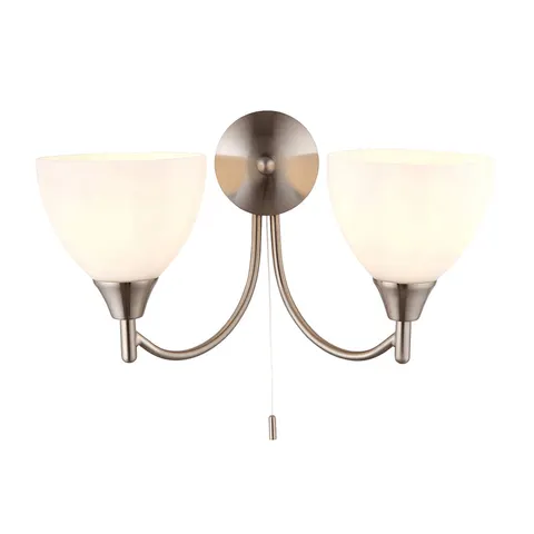 Endon Lampa ścienna Alton 2x60W E14 Chrom