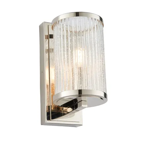 Endon Lampa ścienna Easton 1x40W E14 Nikiel