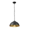 Endon Lampa wisząca Colman 1x60W E27 Czarny Matowy