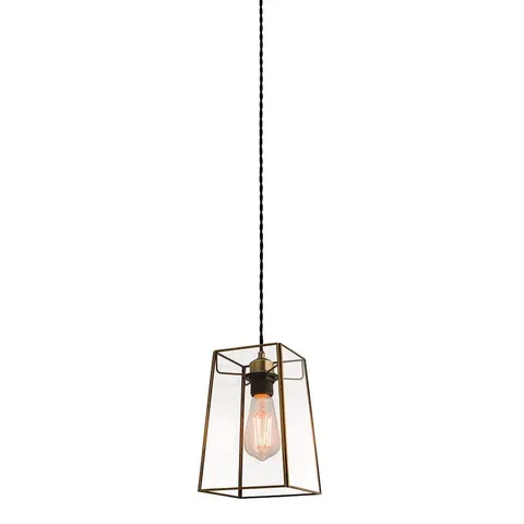 Endon Klosz Beaumont 1x60W E27 Czyste Szkło