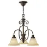 Lampa wisząca Żyrandol Cello HK-CELLO3 Elstead Lighting 3xE27 Stal miękka Antyczny
