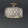 Lampa sufitowa Lucia FE-LUCIA-SF Elstead Lighting 3xE27 Kryształ, Stal Srebrny