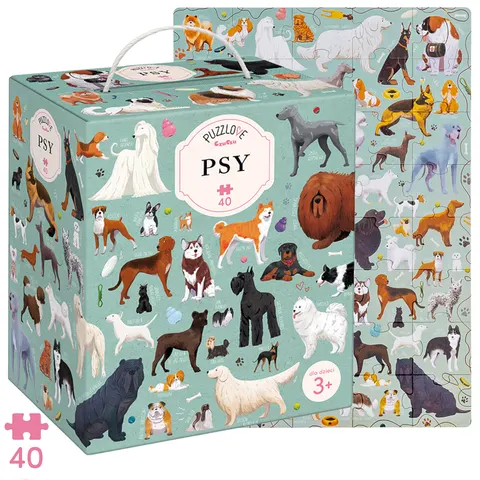 Puzzlove CzuCzu Psy 40 elementów