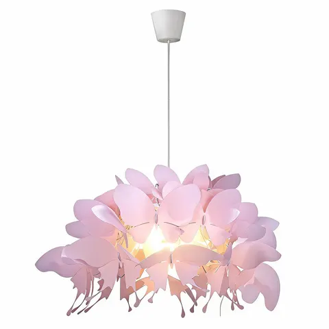 Lampa wisząca sufitowa Farfalla LP-MD088-3439A/1P RÓŻOWY Light Prestige 1x E27