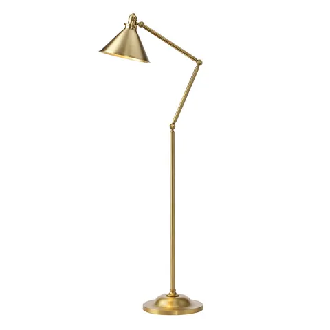 Lampa stojąca Provence PV-FL-AB Elstead Lighting 1x100W E27 Stal Mosiądz