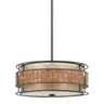 Lampa wisząca Laguna QZ-LAGUNA-P Elstead Lighting 4x60W E27 Metal Miedziany