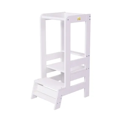 Pomocnik kuchenny dla dziecka Kitchen Helper Premium Biały / MeowBaby
