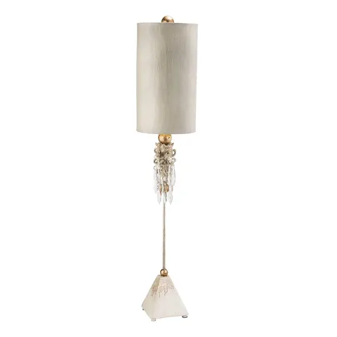 Lampa stojąca Madison FB-MADISON-TL Elstead Lighting 1x60W E27 Stal Biały