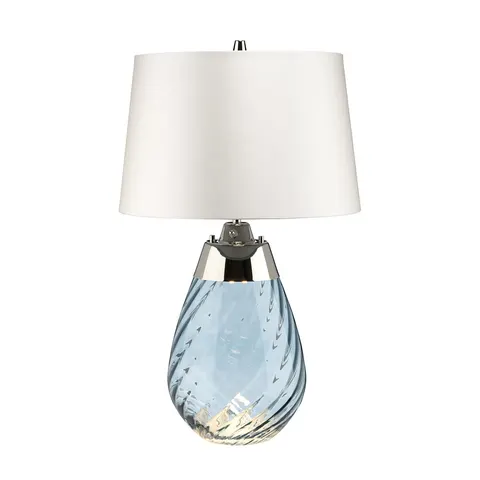 Lampa stojąca Lena LENA-TL-S-BLUE-OWSS Elstead Lighting 1x60W E27 Metal Niebieski