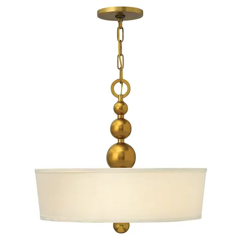 Lampa wisząca Zelda HK-ZELDA-P-B-VS Elstead Lighting 3x60W E27 Stal Złoty