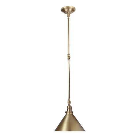 Lampa ścienna Provence PV-GWP-AB Elstead Lighting 1x60W E27 Stal Mosiądz