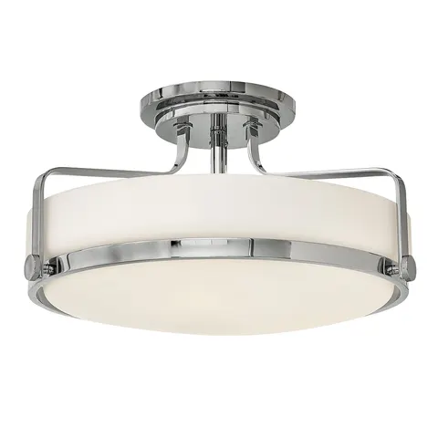 Lampa sufitowa Harper HK-HARPER-SFM-CM Elstead Lighting 3x60W E27 Stal Chrom