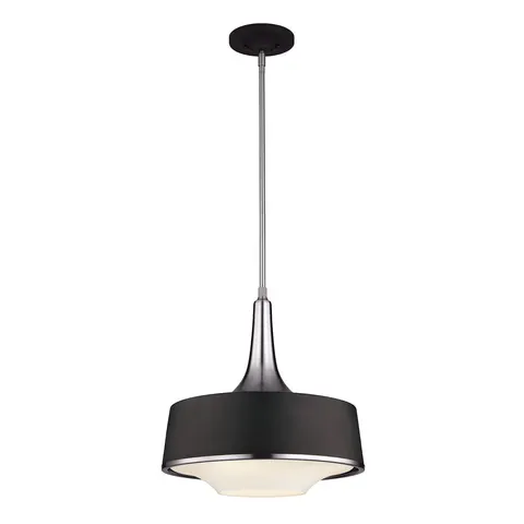 Lampa wisząca Holloway FE-HOLLOWAY-4P-B Elstead Lighting 4x75W E27 Czarny