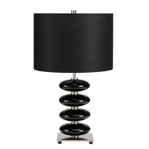 Lampa stojąca Onyx ONYX-TL-BLK Elstead Lighting 1x60W E27 Porcelana Czarny