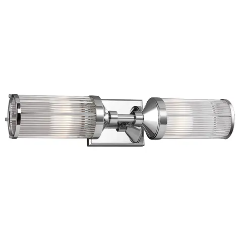 Lampa ścienna Paulson FE-PAULSON2 Elstead Lighting 2x3W LED G9 Stal Chrom