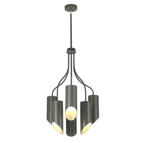 Lampa wisząca Quinto QUINTO6-GPN Elstead Lighting 6x8W E27 Stal Grafit