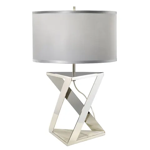 Lampa stojąca Aegeus AEGEUS-TL Elstead Lighting 1x60W E27 Stal Srebrny