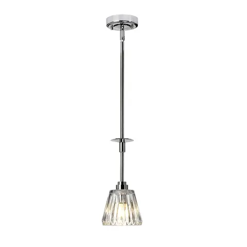 Lampa wisząca Agatha BATH-AGATHA1P-PC Elstead Lighting 1x3W LED G9 Mosiądz Chrom