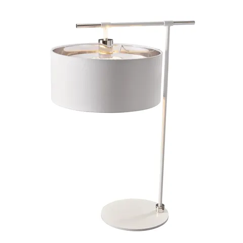 Lampa stojąca Balance BALANCE-TL-WPN Elstead Lighting 1x60W E27 Stal Biały