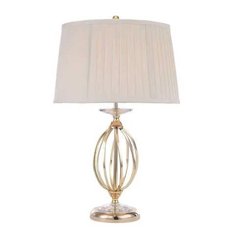 Lampa stojąca Aegean AG-TL-POL-BRASS Elstead Lighting 1x60W E27 Stal Złoty