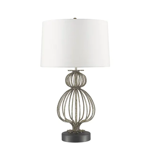 Lampa stojąca Lafitte GN-LAFITTE-TL-SV Elstead Lighting 1x100W E27 Stal Srebrny