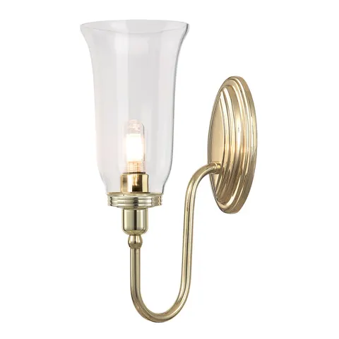 Lampa ścienna Blake BATH-BLAKE2-PB Elstead Lighting 1x3W LED G9 Aluminium Złoty
