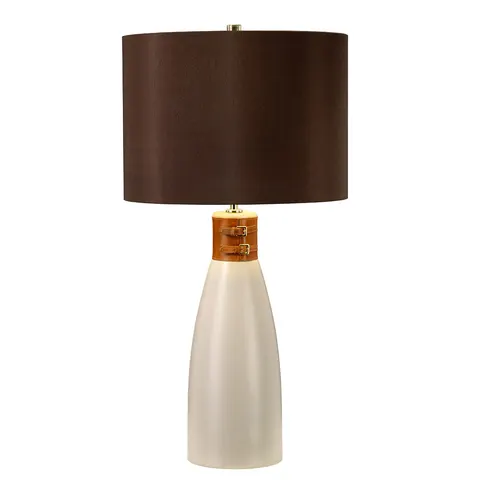 Lampa stojąca Hammersmith HAMMERSMITH-TL Elstead Lighting 1x60W E27 Ceramika Brązowy