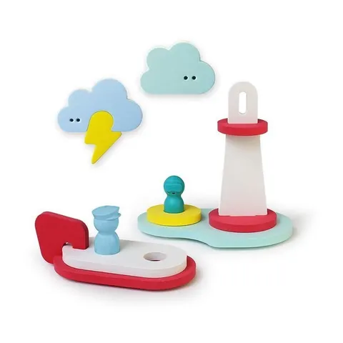 Zestaw puzzli piankowych 3D do kąpieli Quutopia Na ratunek 10m+ / Quut