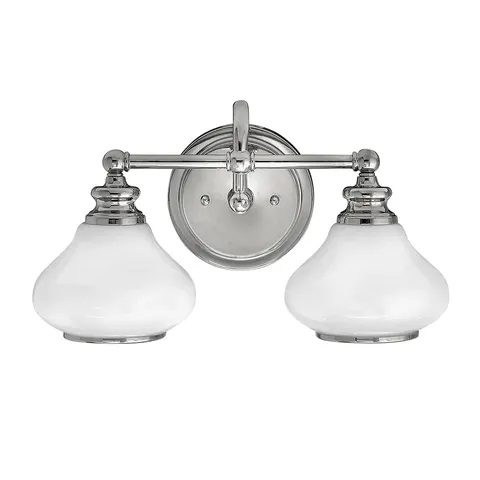 Lampa ścienna Ainsley HK-AINSLEY2-BATH Elstead Lighting 2x3W LED G9 Stal Chrom