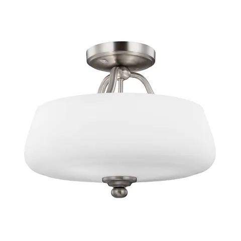 Lampa sufitowa Vintner FE-VINTNER-SF Elstead Lighting 3x60W E27 Stal Srebrny