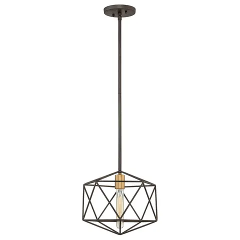 Lampa wisząca Astrid HK-ASTRID-MP Elstead Lighting 1x100W E27 Brązowy
