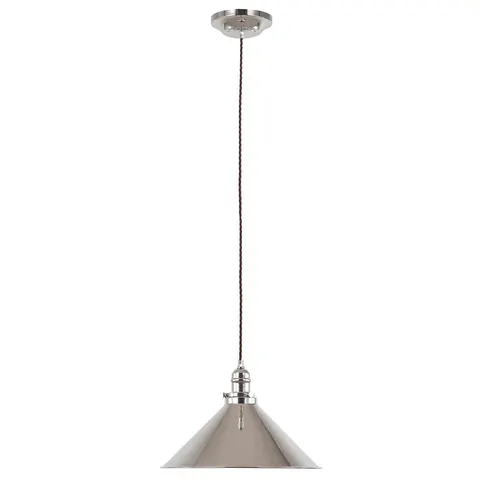 Lampa wisząca Provence PV-SP-PN Elstead Lighting 1x100W E27 Stal Srebrny