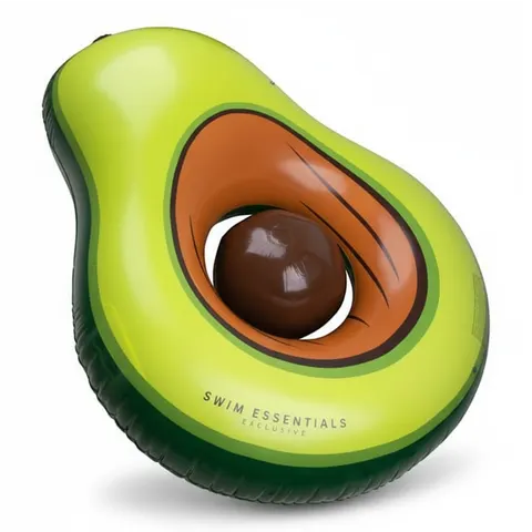 Materac do pływania Avocado z piłką The Swim Essentials