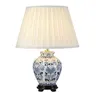 Lampa stojąca Linyi DL-LINYI-TL Elstead Lighting 1x60W E27 Ceramika Niebieski